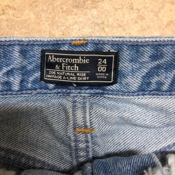 Abercrombie Jean Skirt - Picture 2 of 2